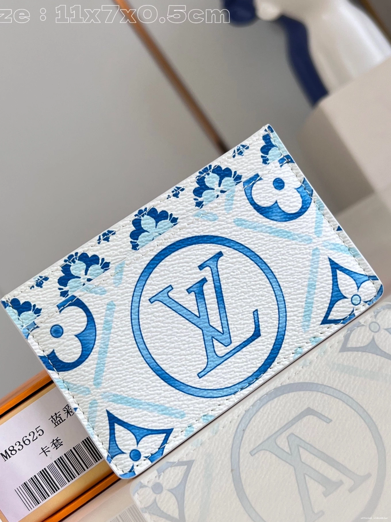 HOLDER-11*7*0.5cm LOUIS VUITTON CARD 0813